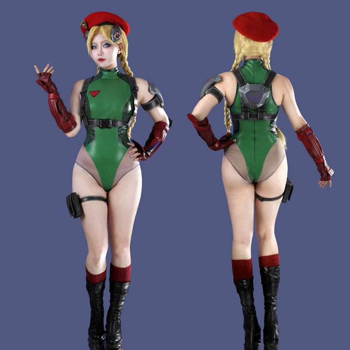 Overwatch 2 X Street Fighter 6 Widowmaker Bodysuit Cosplay Costumes