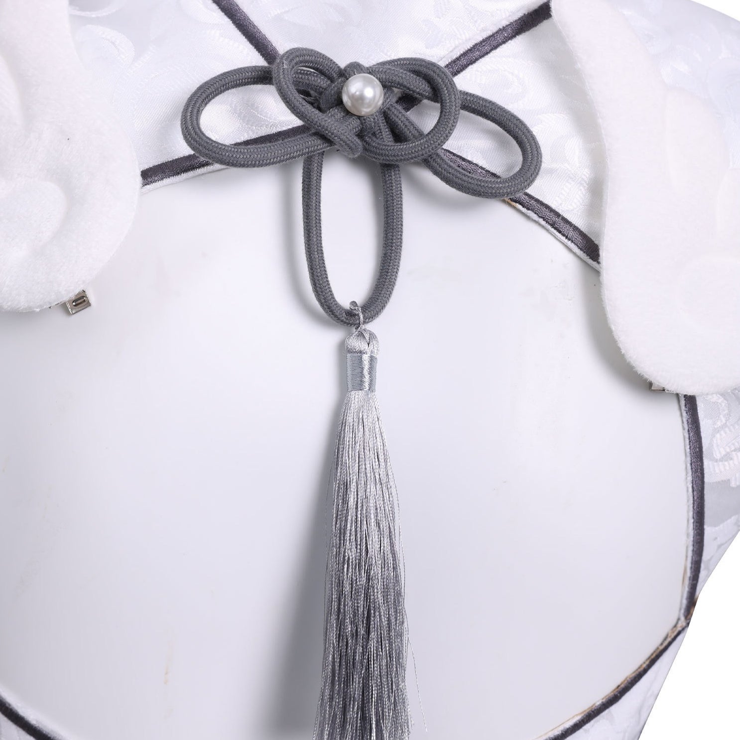 Naraka: Bladepoint Ziping Yin White Cheongsam Cosplay Costumes