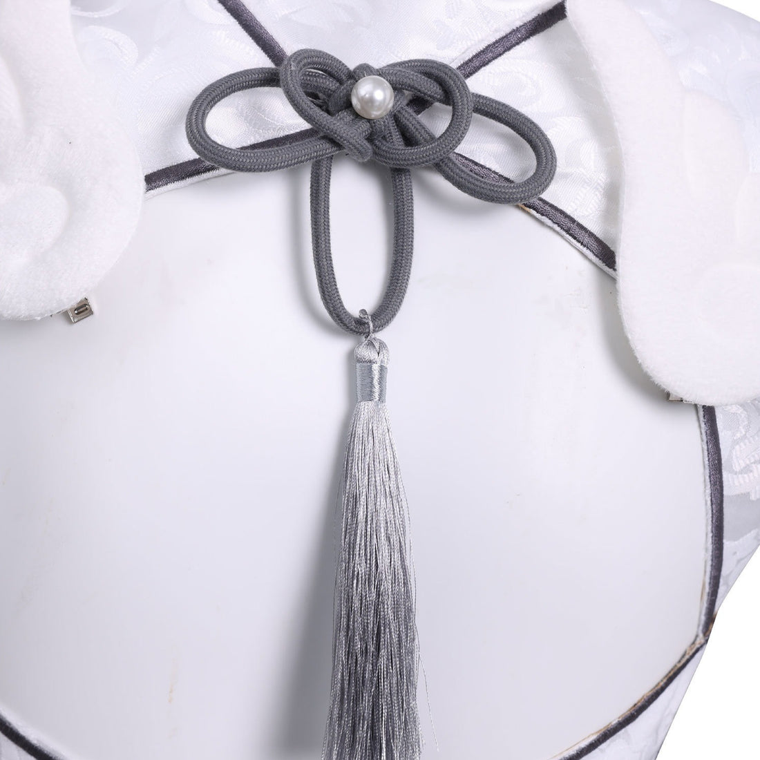 Naraka: Bladepoint Ziping Yin White Cheongsam Cosplay Costumes