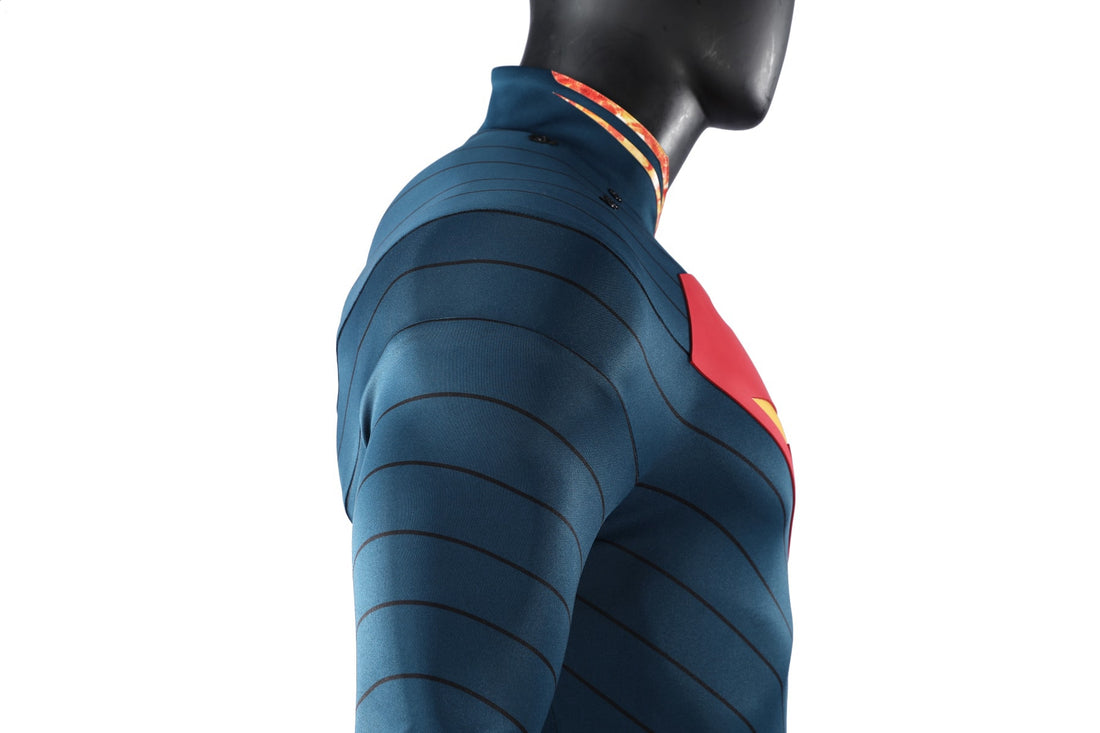 Absolute Superman Fire Battlesuit High Level Cosplay Costumes