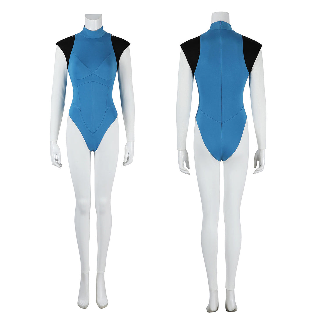 Dispatch Blonde Blazer Bodysuit Cloak Woman Fullset Cosplay Costumes