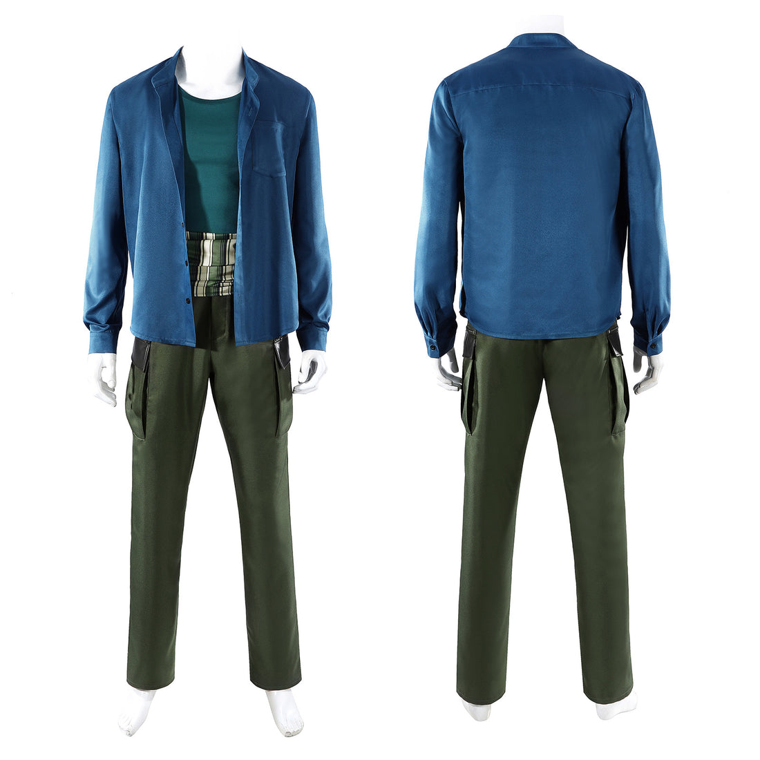 Navigation Live Action Roronoa Zoro One Piece Full Set Cosplay Costumes