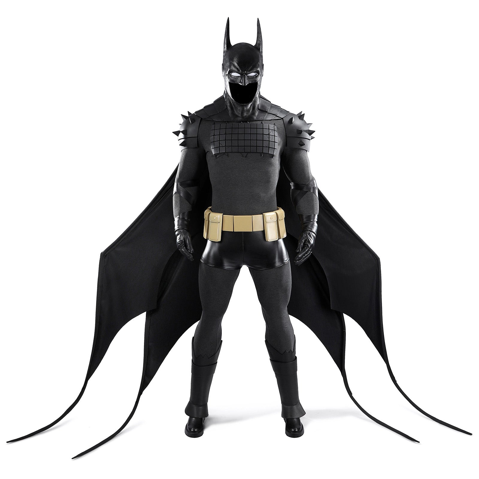 Absolute Batman Bruce Wayne Jumpsuit Full Set Cosplay Costumes