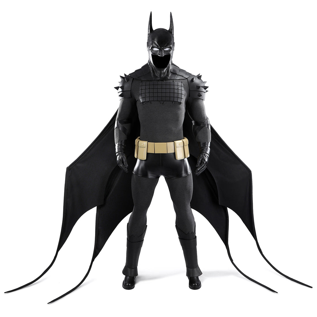 Absolute Batman Bruce Wayne Jumpsuit Full Set Cosplay Costumes