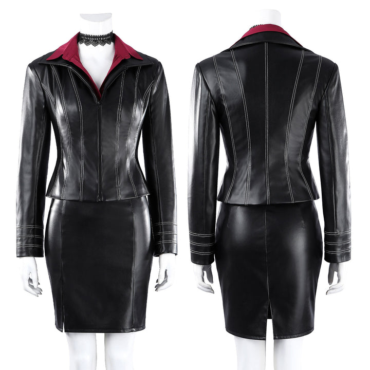 Resident Evil: Damnation Ada Wong Fullset Leather Cosplay Costumes
