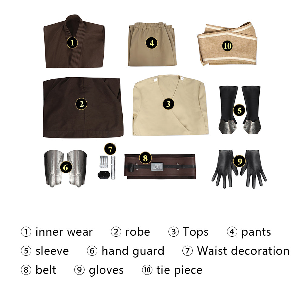 Star Wars The Acolyte Sol Full Set Top Level Cosplay Costumes