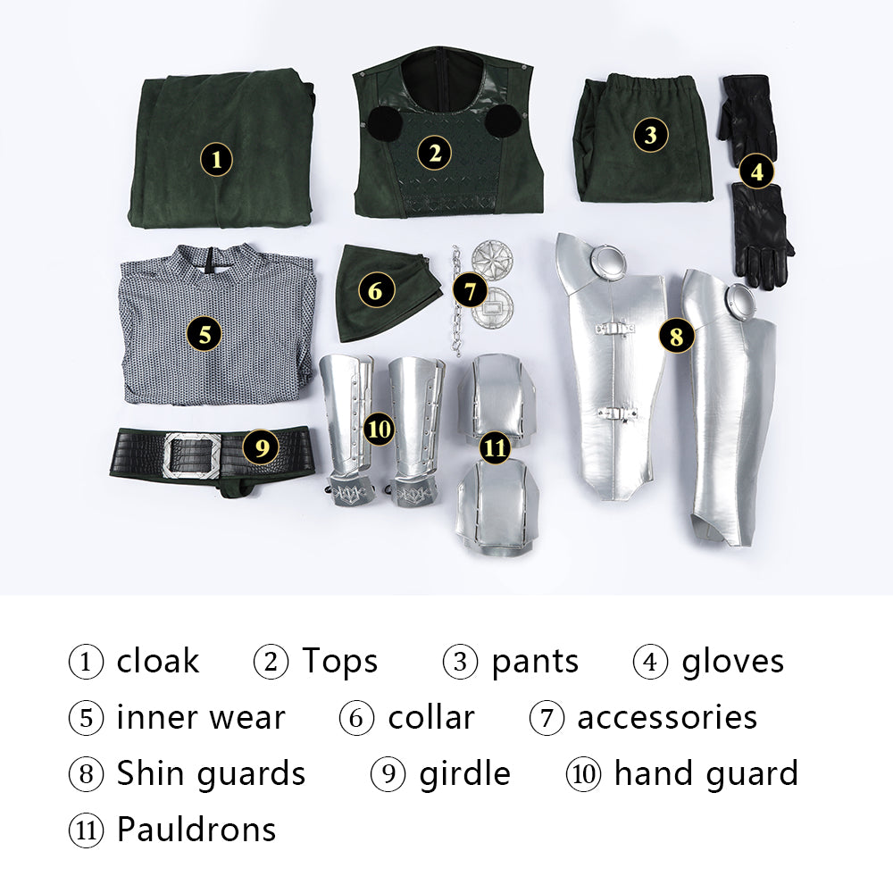 Avengers 5 Doomsday Doctor Doom Cosplay Costumes Halloween Theme Party Outfits