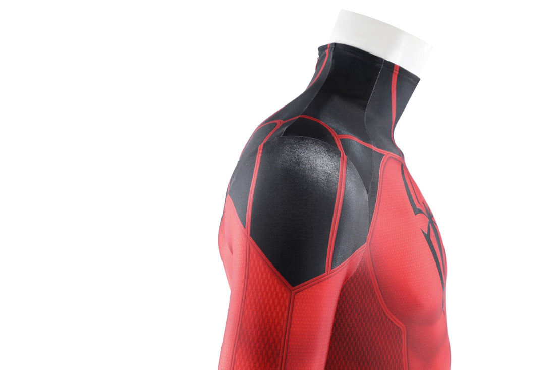 Spider-Man Scarlet Spider Cosplay Costumes Halloween Red Jumpsuit for Themed Party Outfit