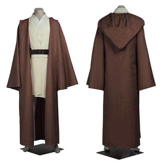 Star Wars Jedi Knight Obi-Wan Kenobi Male Fullset Cosplay Costumes