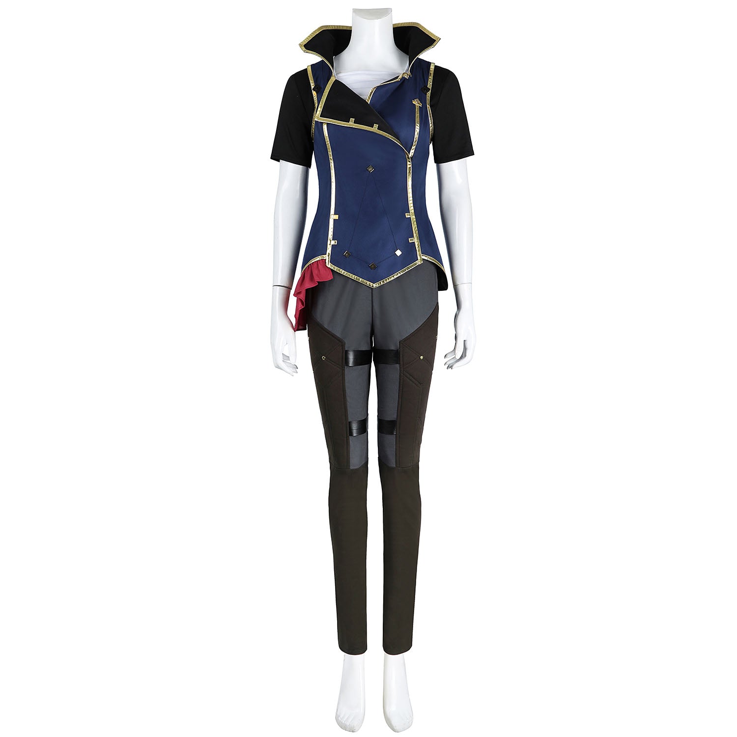 LOL Arcane 2 VI Female Top Level Cosplay Costumes