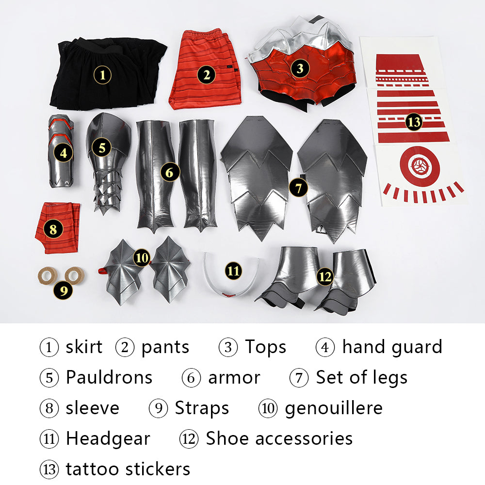 Absolute Wonder Woman Battle Armor Full Set Top Cosplay Costumes