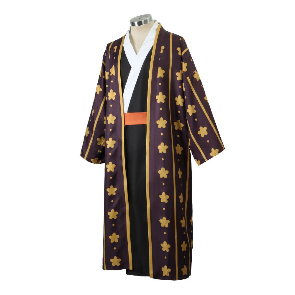 Anime Navigation Trafalgar D. Water Law Kimono Cosplay Costumes