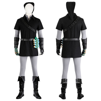 The Legend of Zelda Tears of the Kingdom Link Dark Tunic Cosplay Costumes