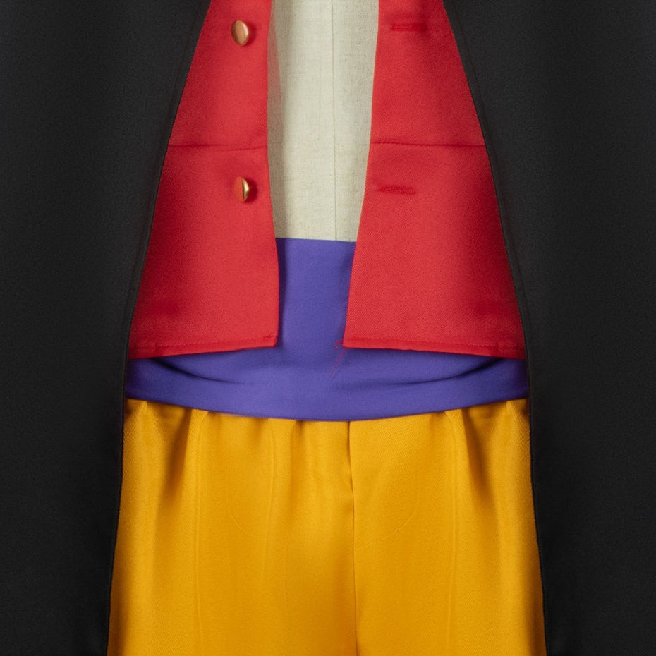 Anime Navigation Wano Country Ghosts Island Luffy Cosplay Costumes