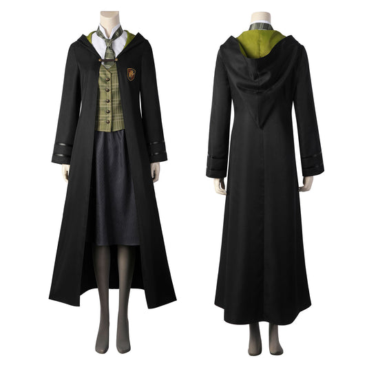 Hogwarts Legacy Hufflepuff Female Uniform Cosplay Costumes