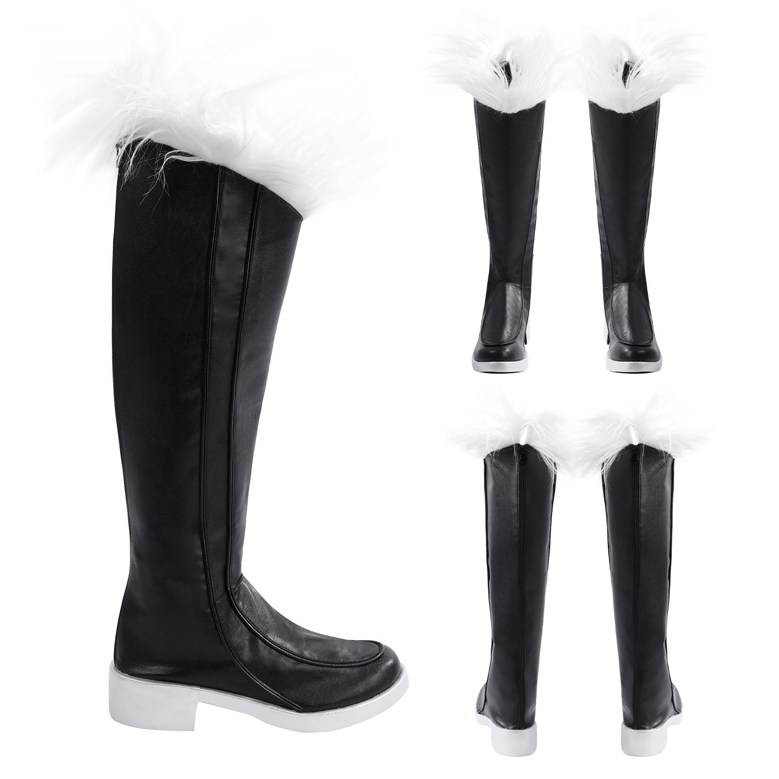 Fortnite Black Cat Top Level Leather Jumpsuit Cosplay Costumes Themed Carnival Outfits