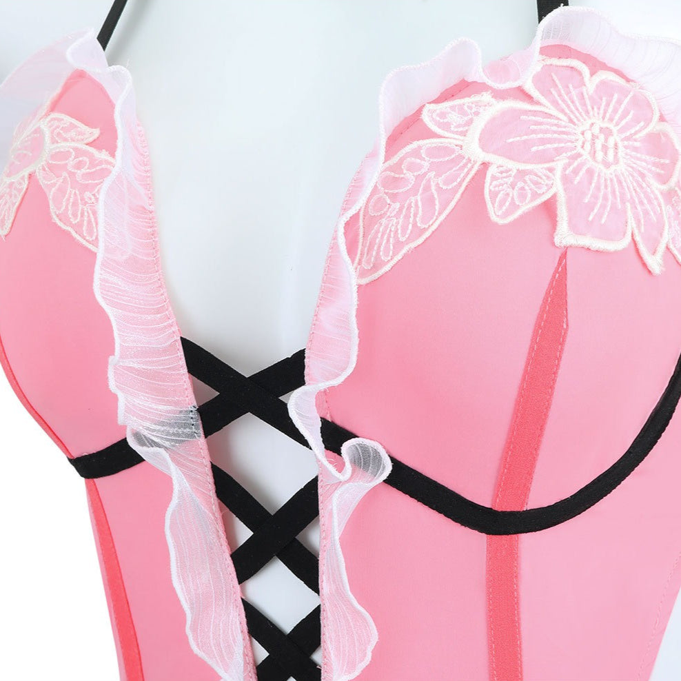 Naraka: Bladepoint Feria Shen Early Summer Crimson Berry Swimsuit Costumes