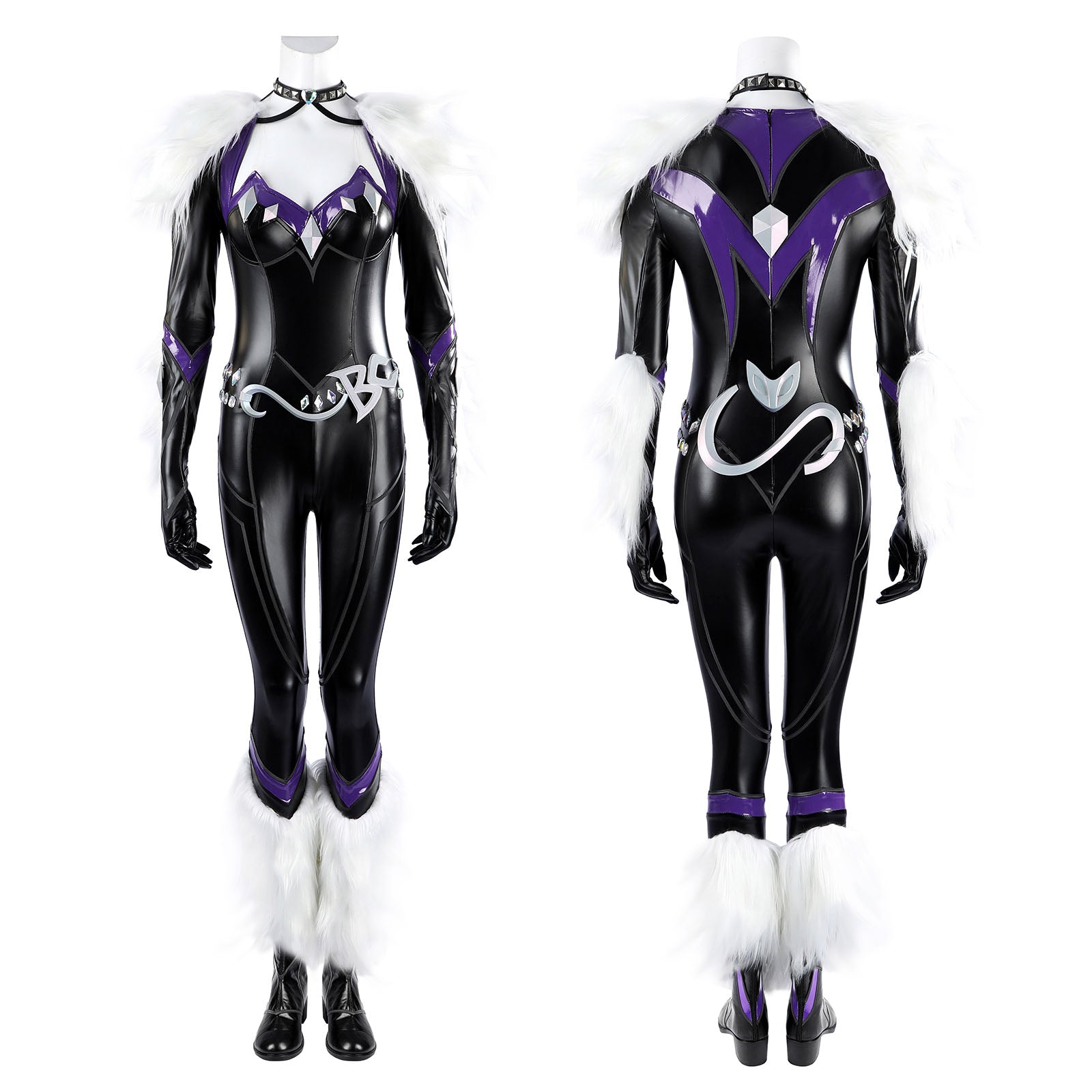 Marvel Rivals Black Cat Felicia Hardy Halloween Outfit Cosplay Costumes