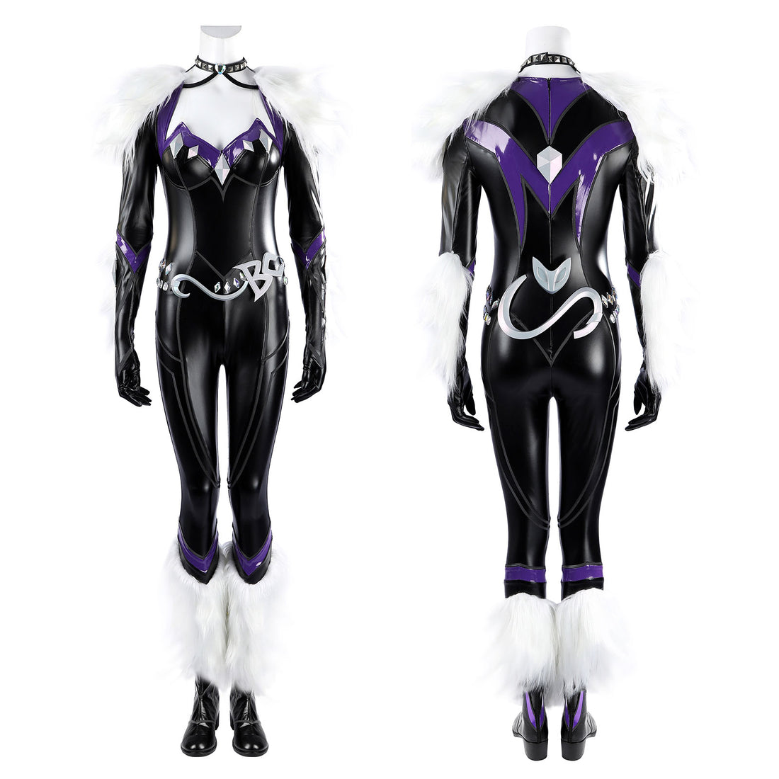Marvel Rivals Black Cat Felicia Hardy Halloween Outfit Cosplay Costumes
