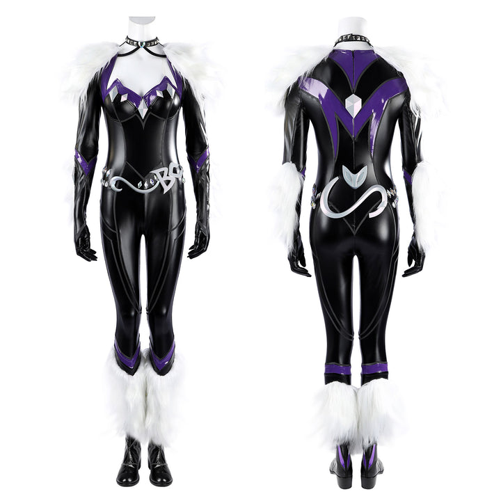Marvel Rivals Black Cat Felicia Hardy Halloween Outfit Cosplay Costumes