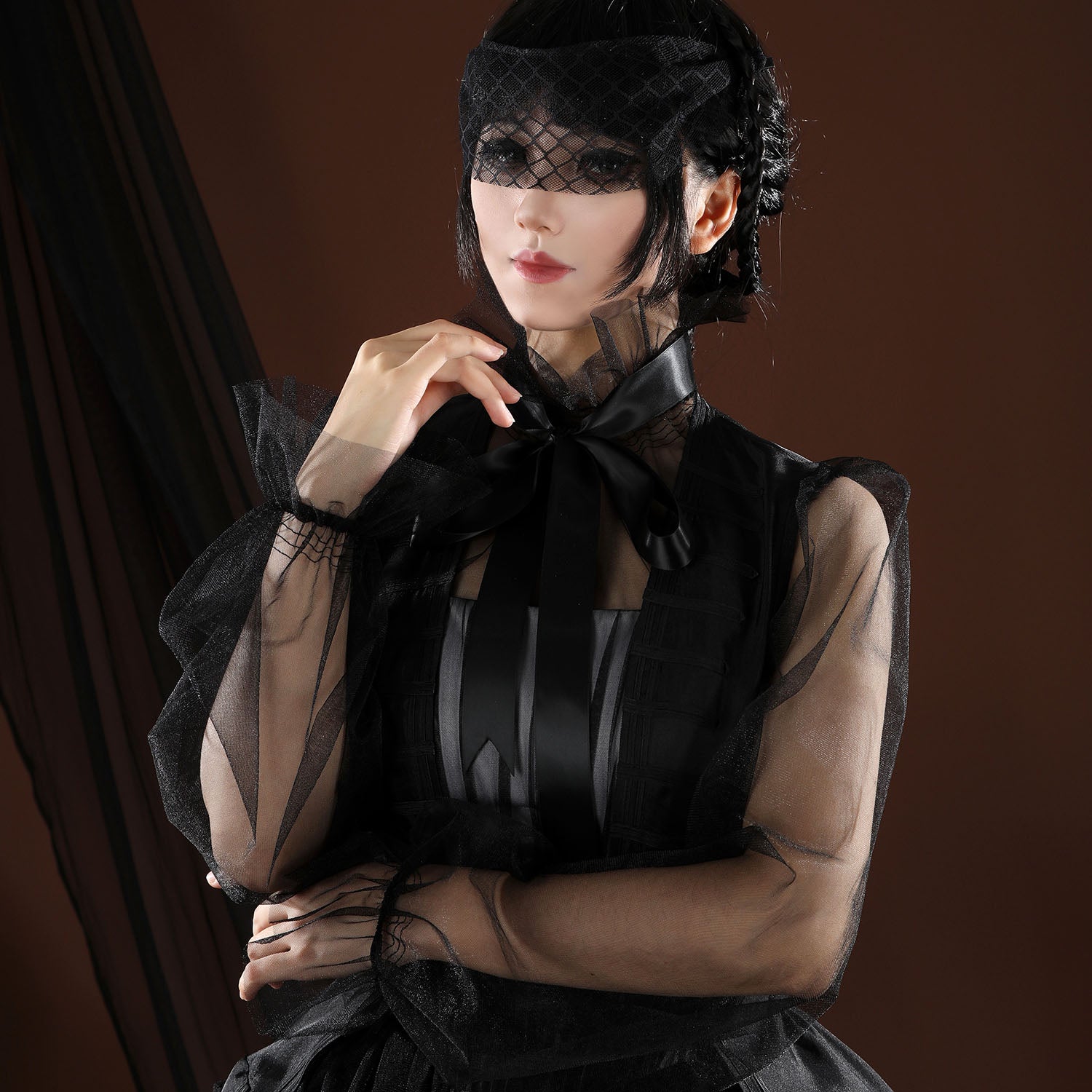 Pre-order Wednesday 2 The Addams Family Wednesday Addams Ball Gala Gown Costumes