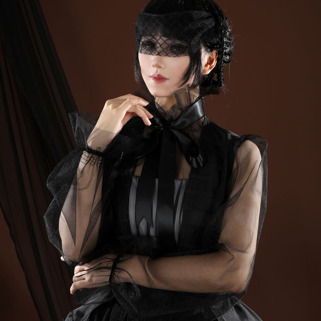 Pre-order Wednesday 2 The Addams Family Wednesday Addams Ball Gala Gown Costumes