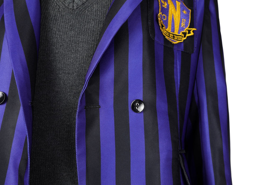 Wednesday 2 The Addams Family Nevermore Academy Uniform Enid Sinclair Bianca Barclay Costumes