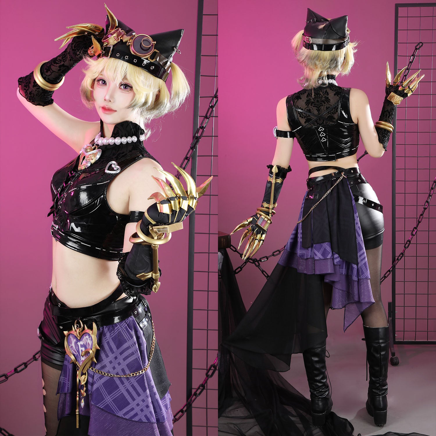 Identity V Mechanic Lock Core Farewell Phantom Cosplay Costumes