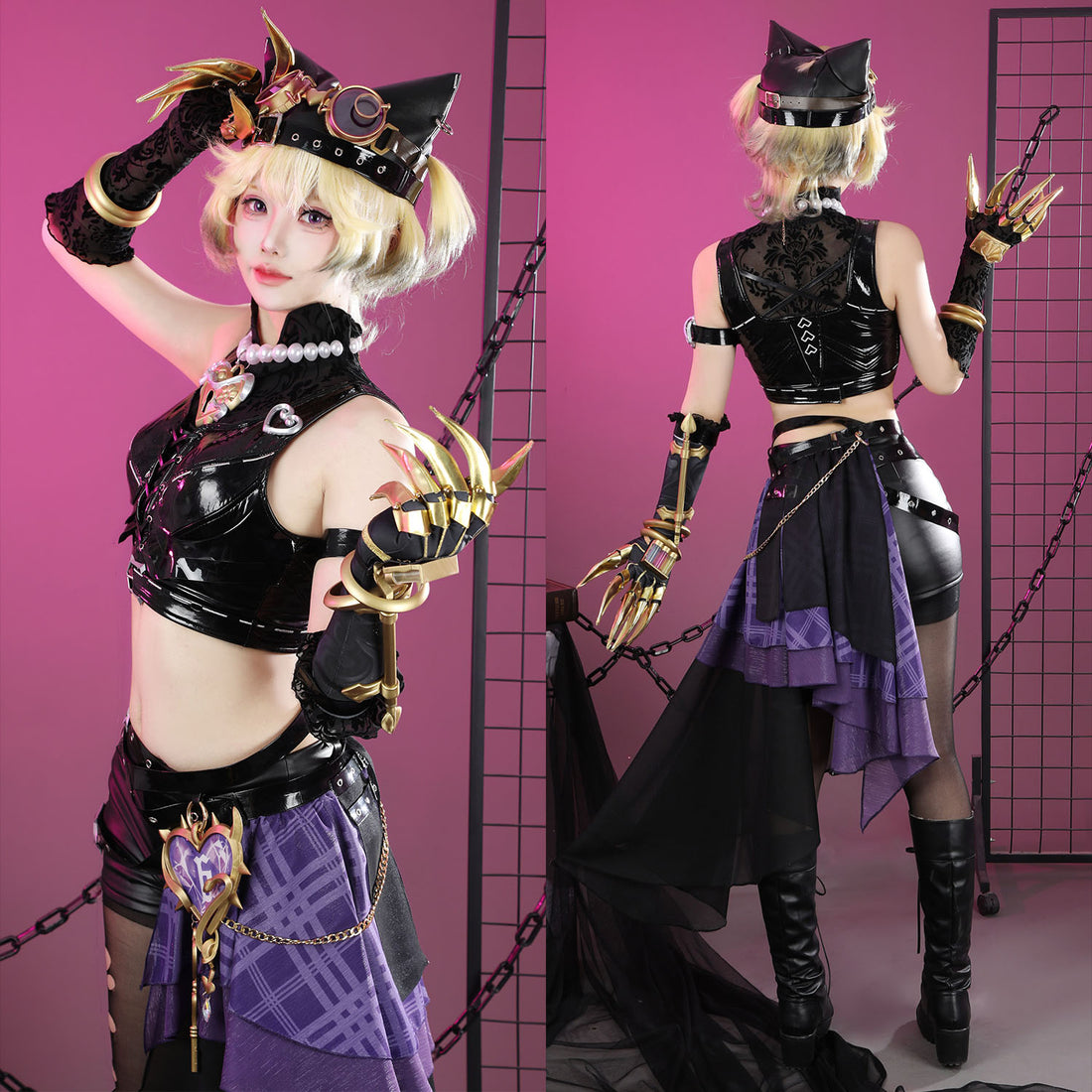 Identity V Mechanic Lock Core Farewell Phantom Cosplay Costumes