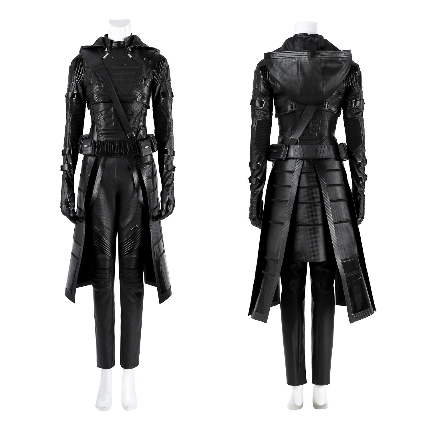 Thunderbolts Ghost Leather Full Set Top Level Cosplay Costumes