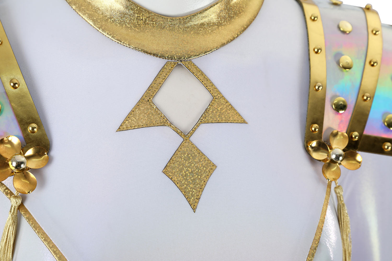 KPop Demon Hunters Zoey White Stage Outfit Cosplay Costumes