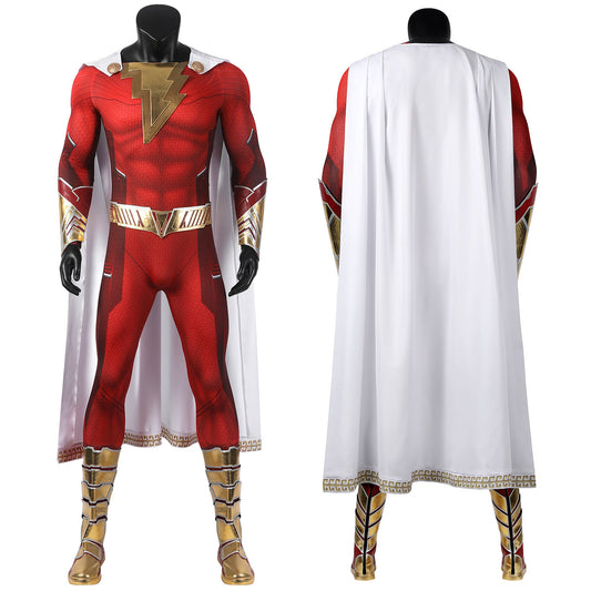 Shazam! Fury of the Gods Billy Batson Male Cosplay Costumes