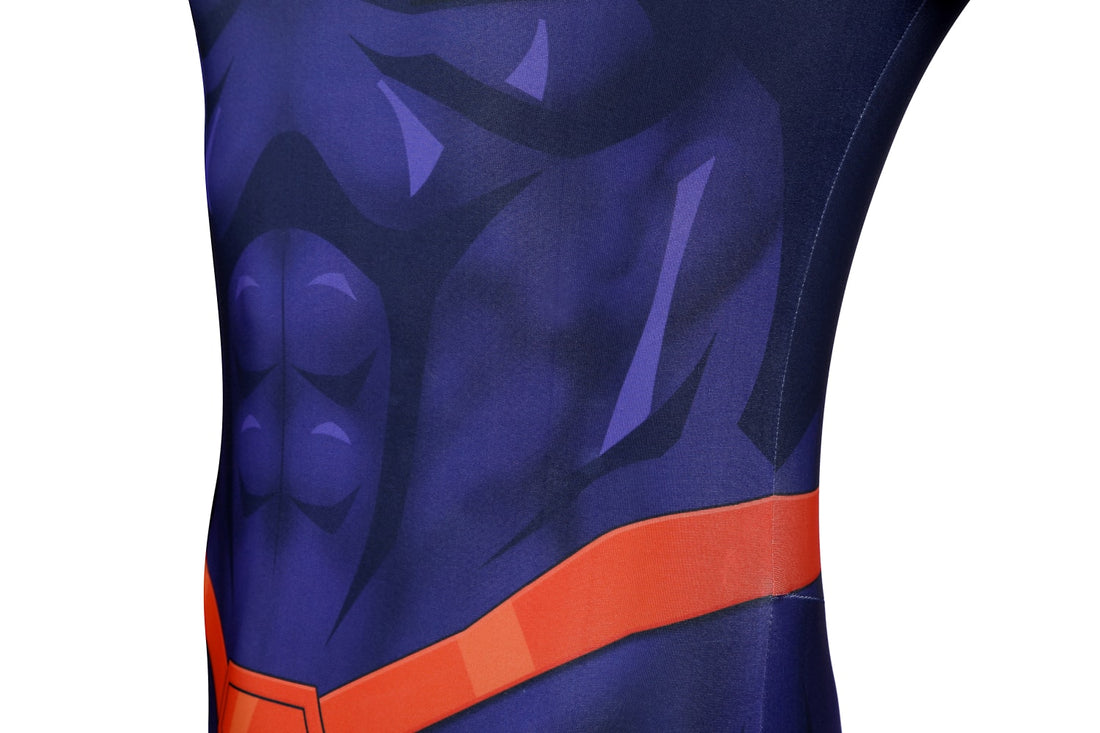 The New 52 Superman Clark Kent Male Jumpsuit Cosplay Costumes