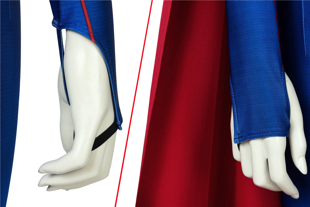 Supergirl Season 5 Kara Zor-el Zentai Jumpsuit Bodysuit Cosplay Costumes