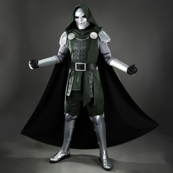 Avengers 5 Doomsday Doctor Doom Cosplay Costumes Halloween Theme Party Outfits