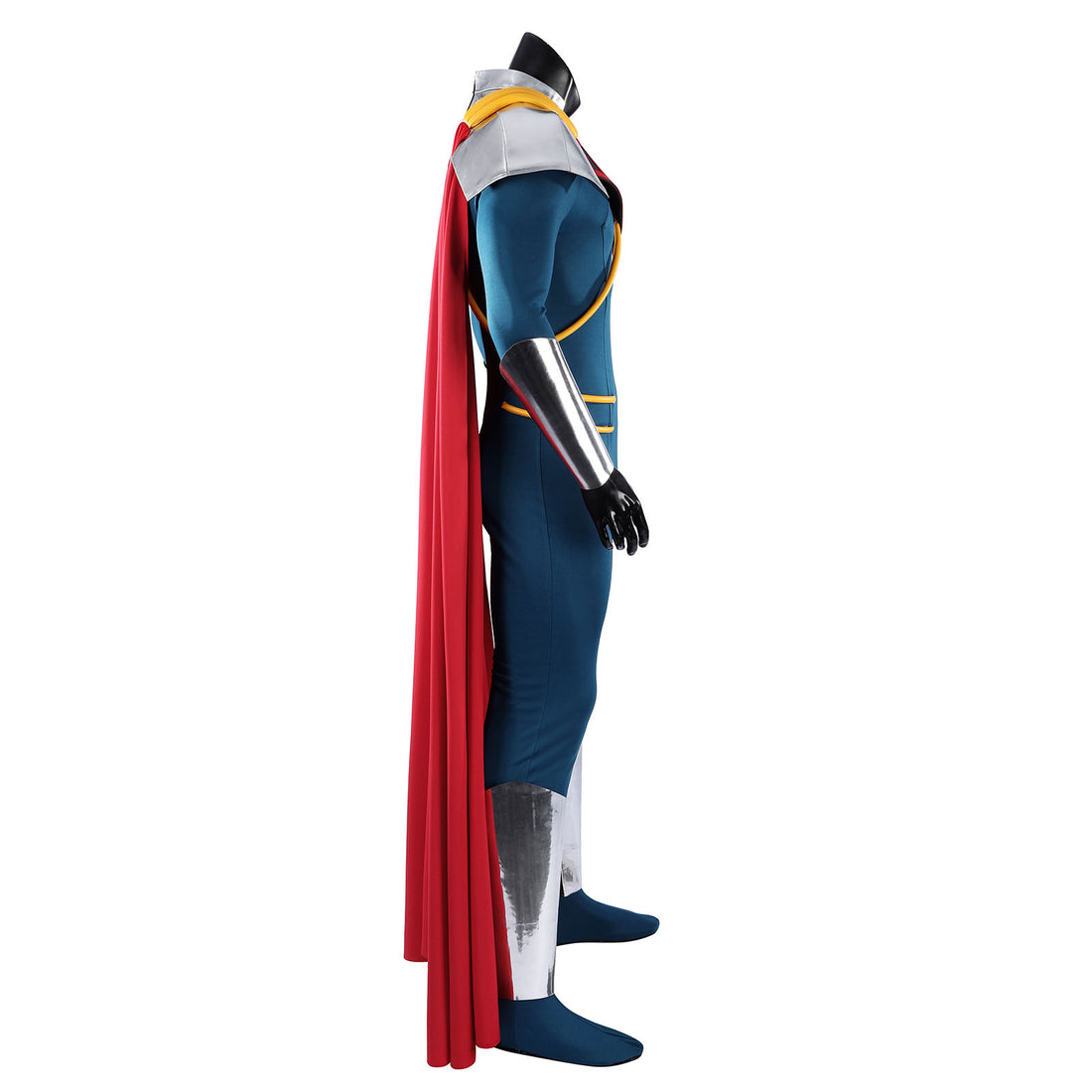 Comics Superboy Prime Jumpsuit Cloak Top Superman Cosplay Costumes