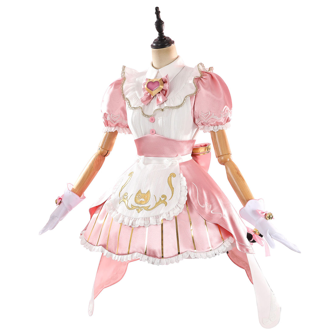 Overwatch Kiriko Kamori Cat Maid Cosplay Costumes Women's Lolita Dress Themed Carnival Outfits