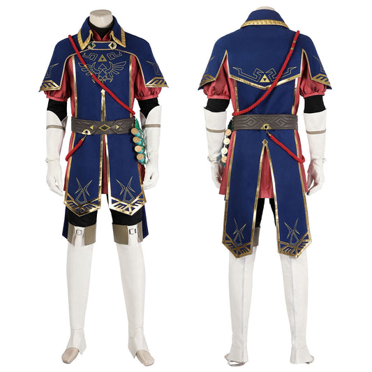 The Legend of Zelda Tears of the Kingdom Link Royal Guard Uniform Costumes