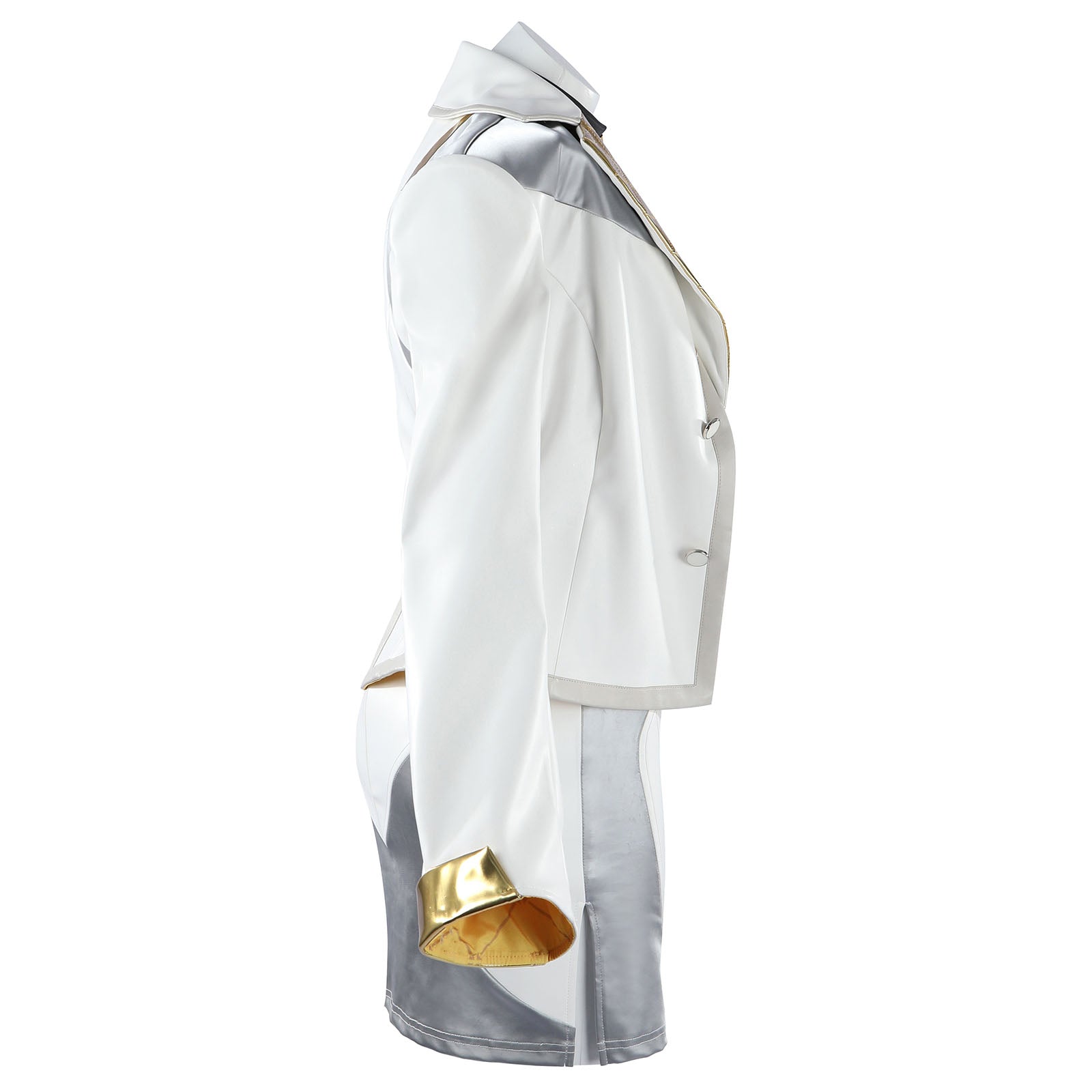 Overwatch Domina Golden Outfit Top Level Fullset Cosplay Costumes