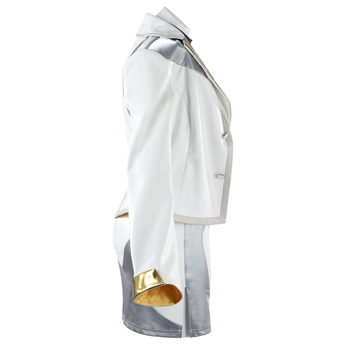 Overwatch Domina Golden Outfit Top Level Fullset Cosplay Costumes