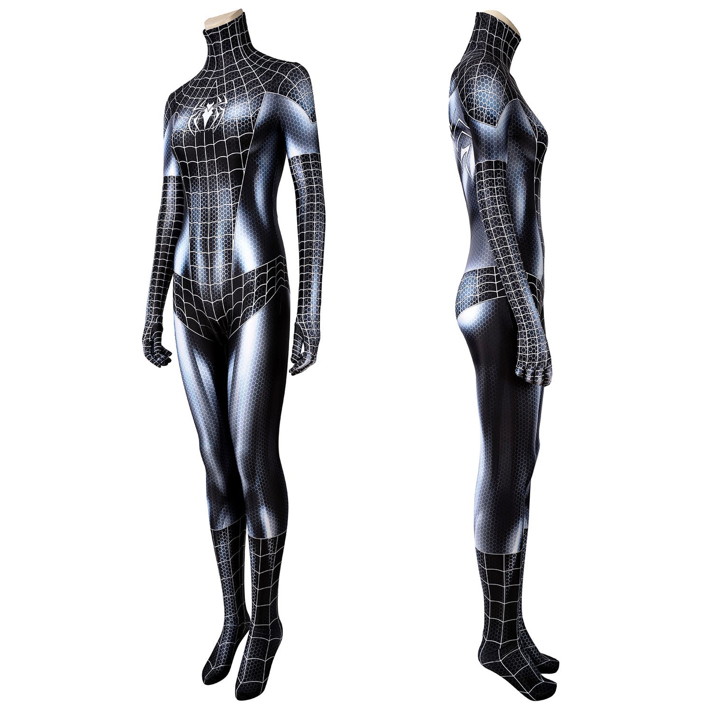 Spider-man Venom Woman Black Cat Female Jumpsuit Cosplay Costumes