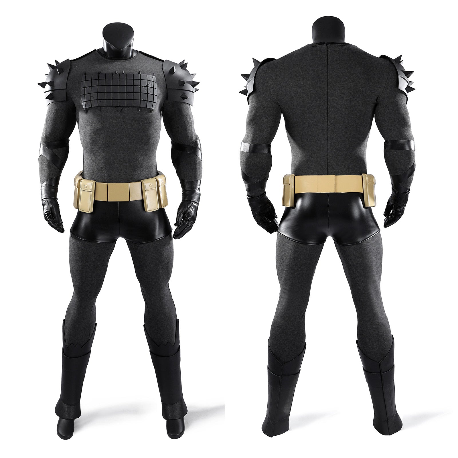 Absolute Batman Bruce Wayne Jumpsuit Full Set Cosplay Costumes