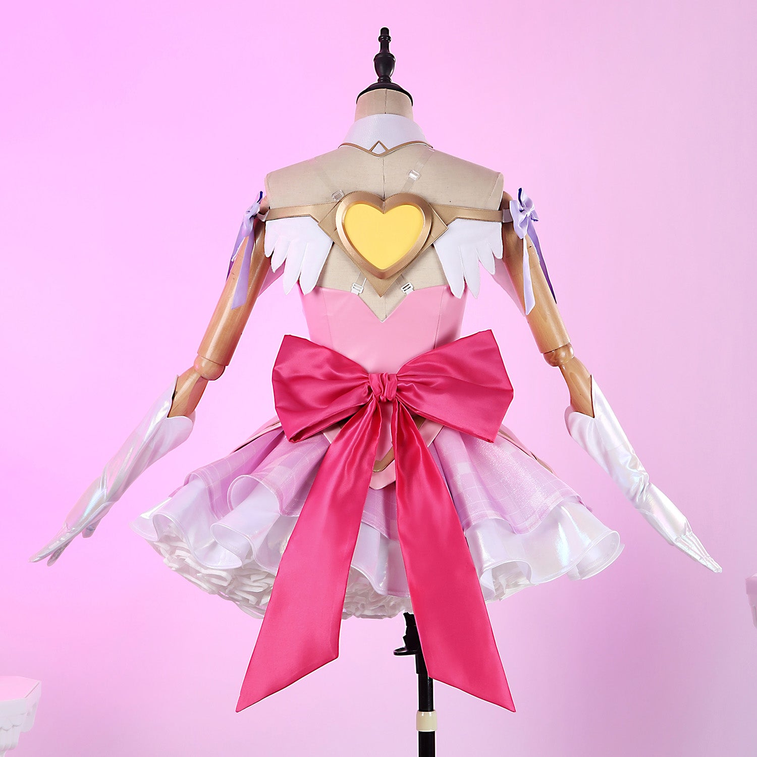 Overwatch 2 Magical Girl Juno Dress Full Set Cosplay Costumes