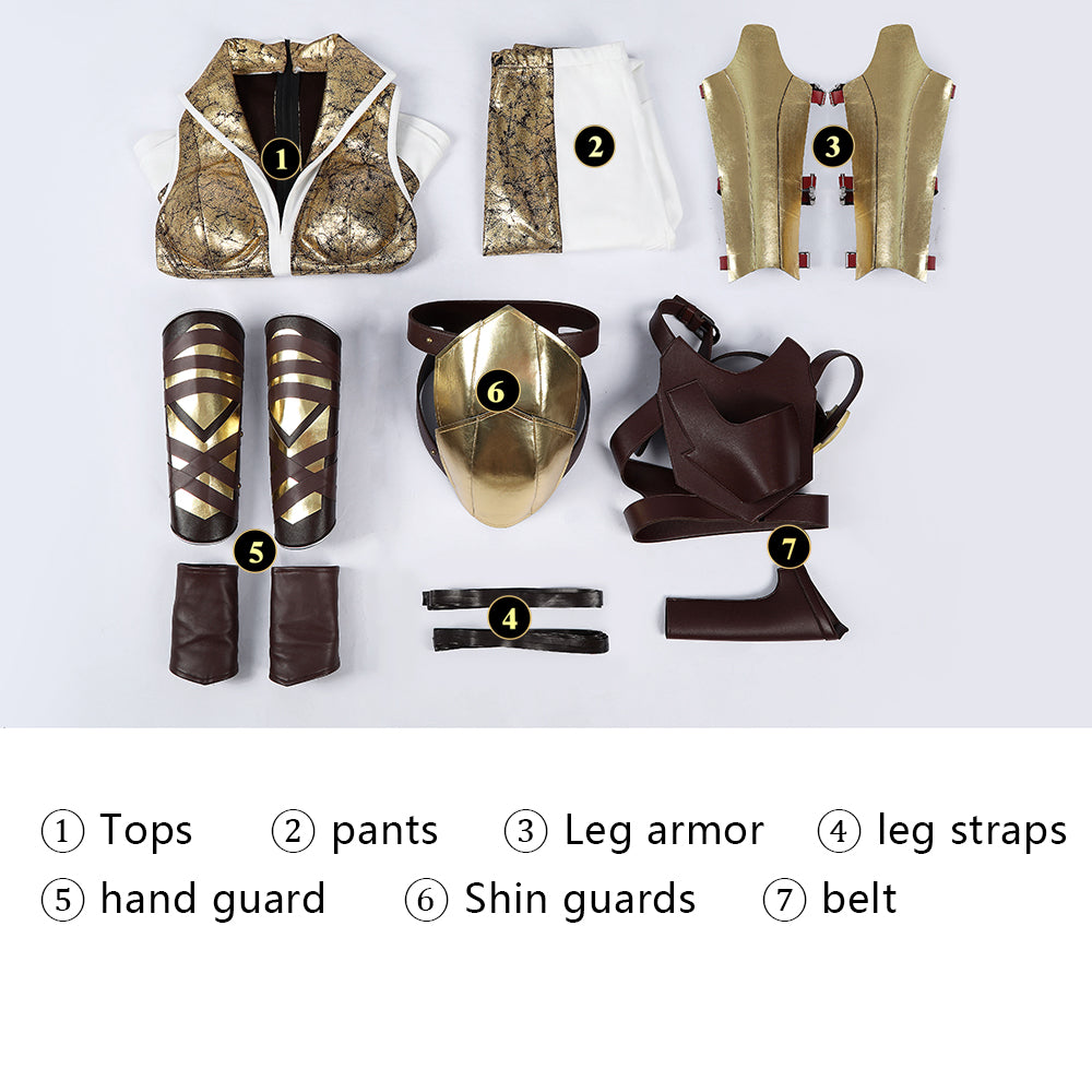 Masters of The Universe Teela 2026 Top Level Fullset Cosplay Costumes