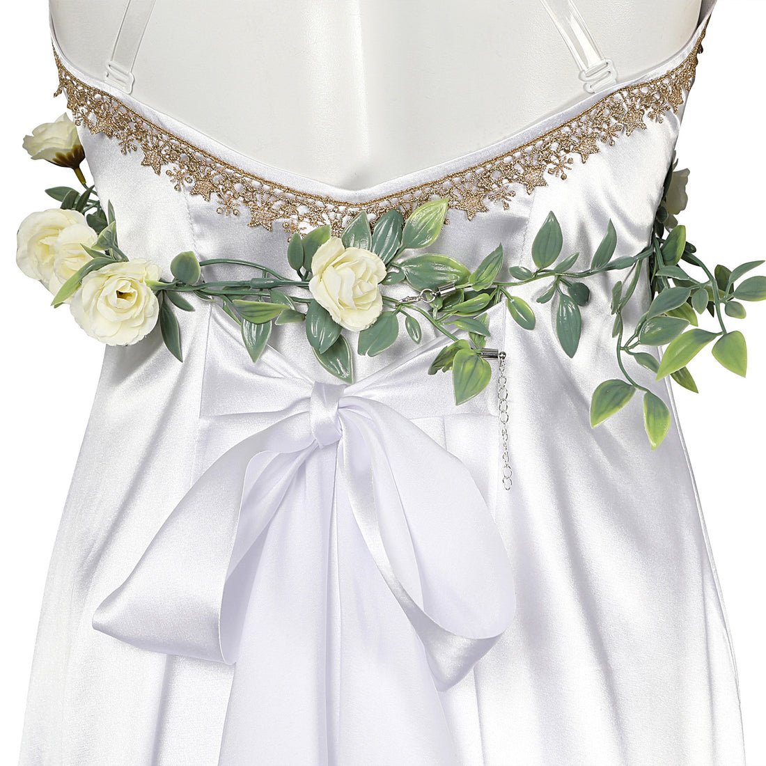 Final Fantasy VII Rebirth Aerith White Gown Female Cosplay Costumes