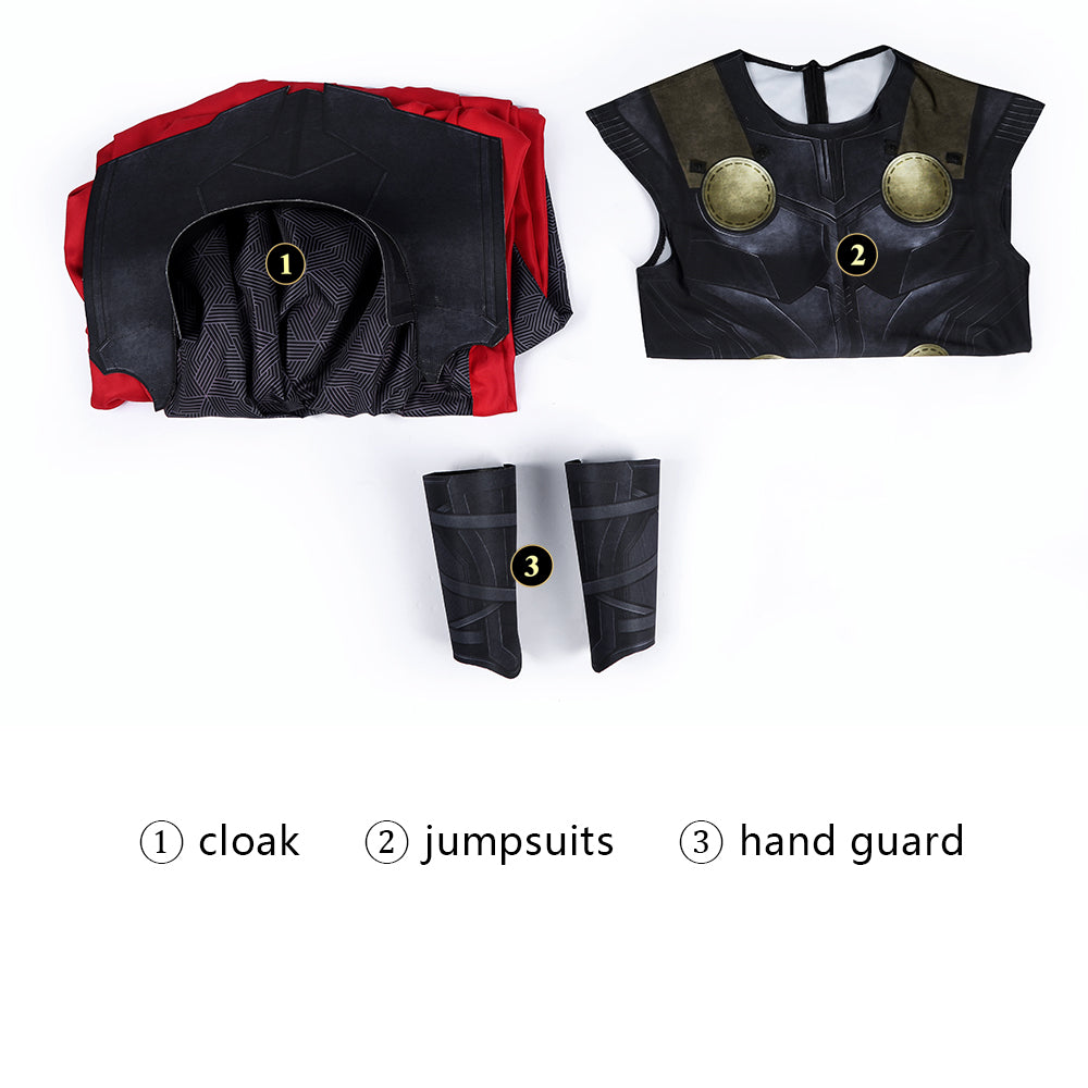 Avengers 5 Doomsday Thor Cosplay Costumes Men's Halloween Jumpsuit Themed Carnival Outfit