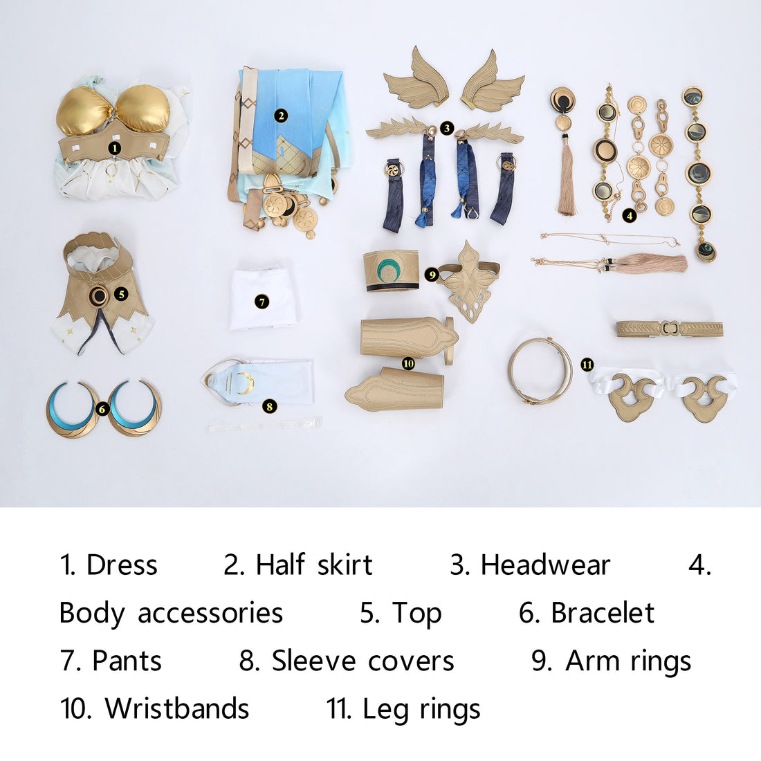 Game Wuthering Waves IUNO Dress Top Level Cosplay Costumes