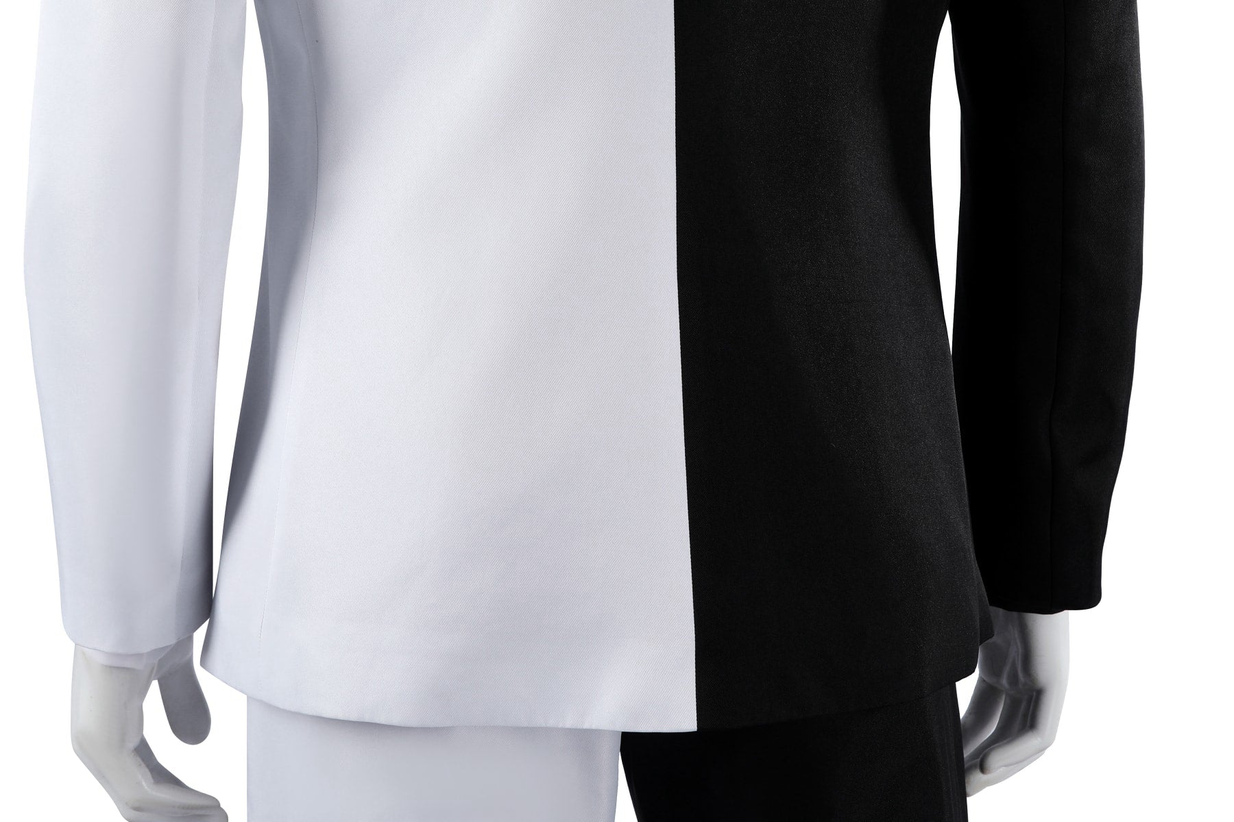 Absolute Two Face Black White Cosplay Costumes Absolute Batman Halloween Themed Party Outfits