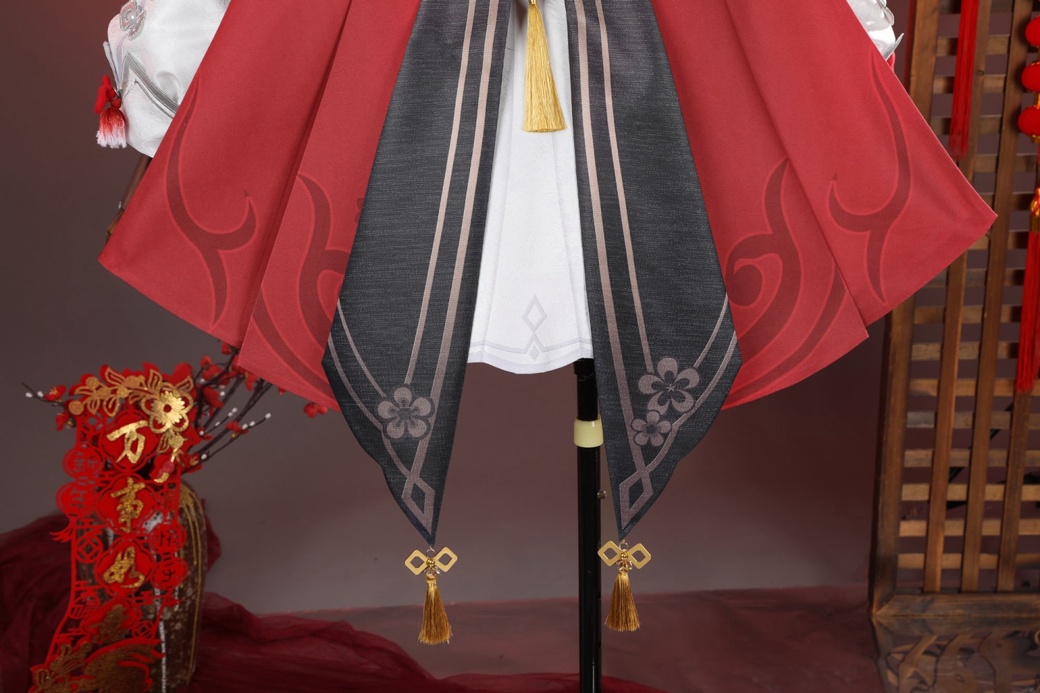 Game Genshin Impact Hu Tao Lantern Rite Suit Cosplay Costumes