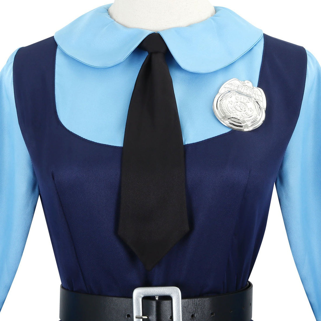 Zoo Judy Hopps Long and Short Sleeves Police Uniform Cosplay Costumes